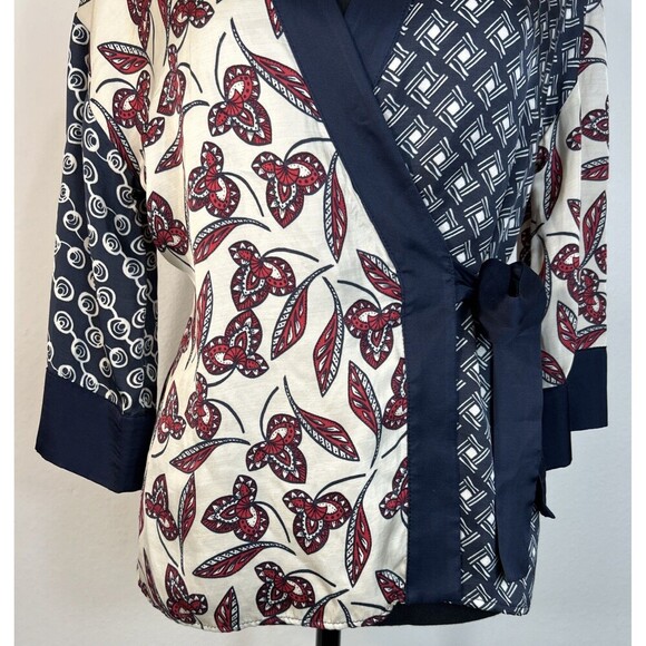Meadow Rue Anthropologie Patchwork Kimono Wrap Size XS - Picture 12 of 14